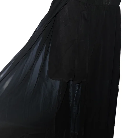 Bluenotes Black Romper Dress Small NWT - Picture 2 of 3